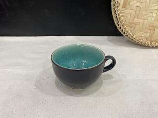 Cốc capu lòng xanh trơn