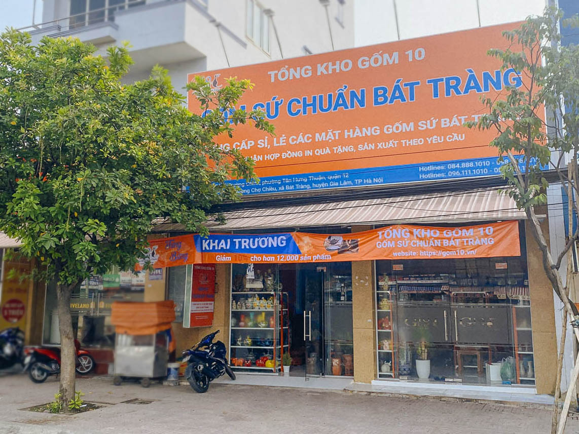 Gốm 10 - Địa chỉ mua sắm gốm sứ chất lượng tại TP Hồ Chí Minh